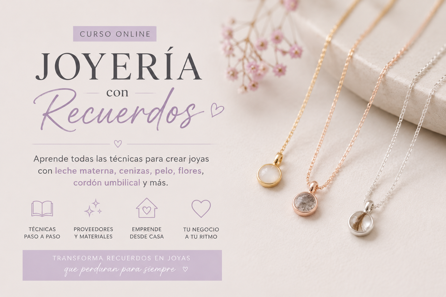 CURSO Joyas con Recuerdos